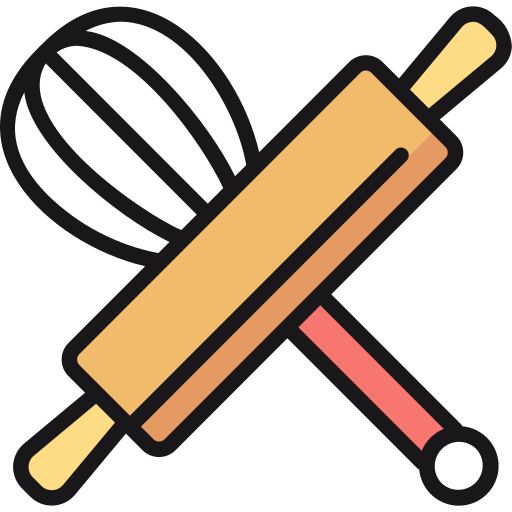 Whisk Generic Outline Color icon