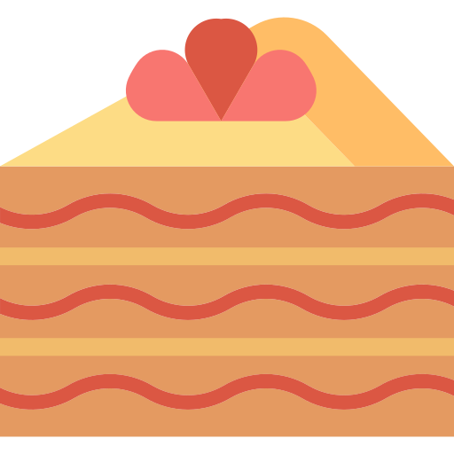 part de gâteau Generic Flat Icône
