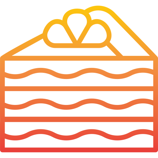 Кусок пирога Generic Gradient иконка