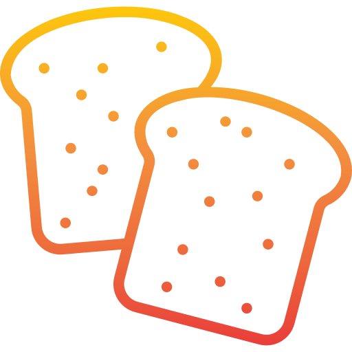 トースト Generic Gradient icon