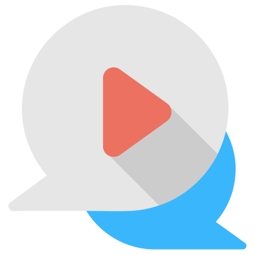 mensaje de video Generic Flat icono