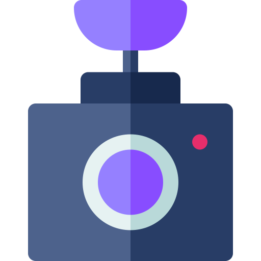 ビデオレコーダー Basic Rounded Flat icon