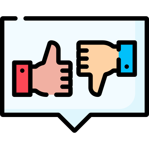 Criticism Special Lineal color icon