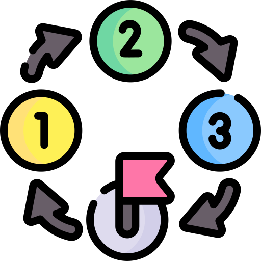distribución Special Lineal color icono