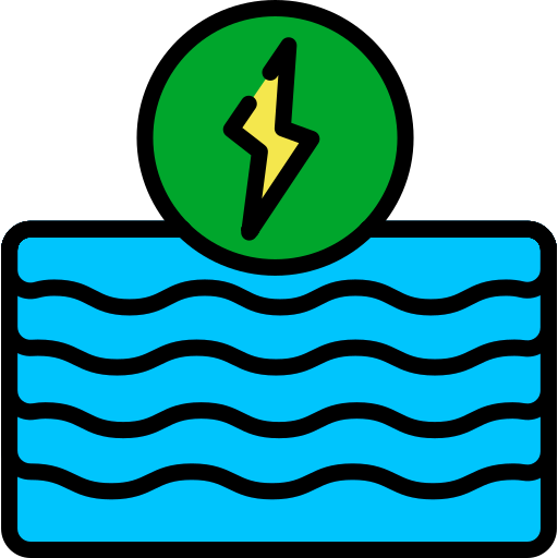 energia wody Generic Outline Color ikona
