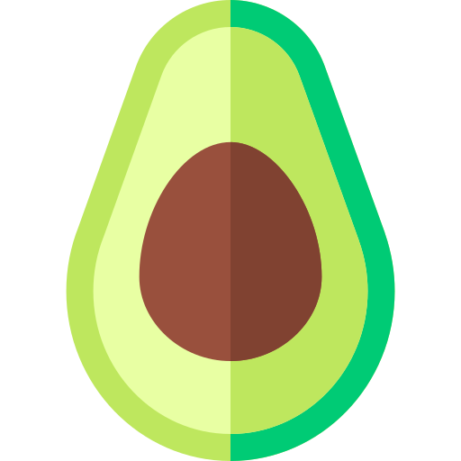 avocado Basic Rounded Flat icoon
