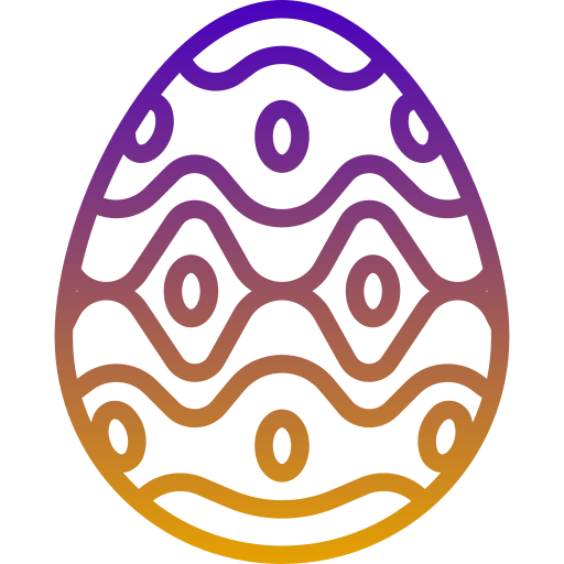 부활절 달걀 Generic Gradient icon