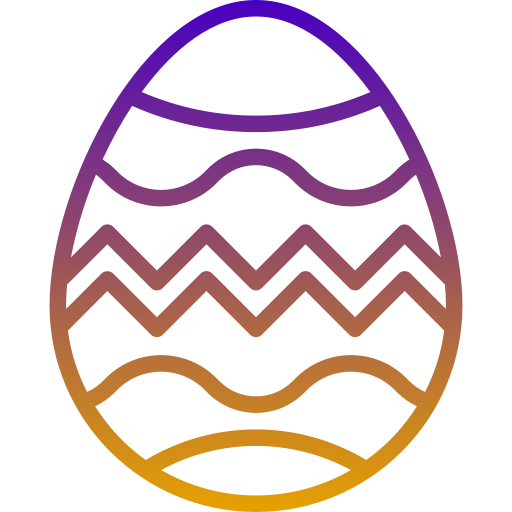 Пасхальное яйцо Generic Gradient иконка