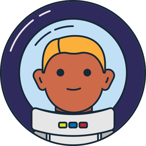astronauta Generic Circular ikona