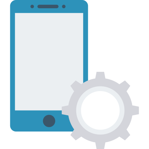 Smartphone Dinosoft Flat icon