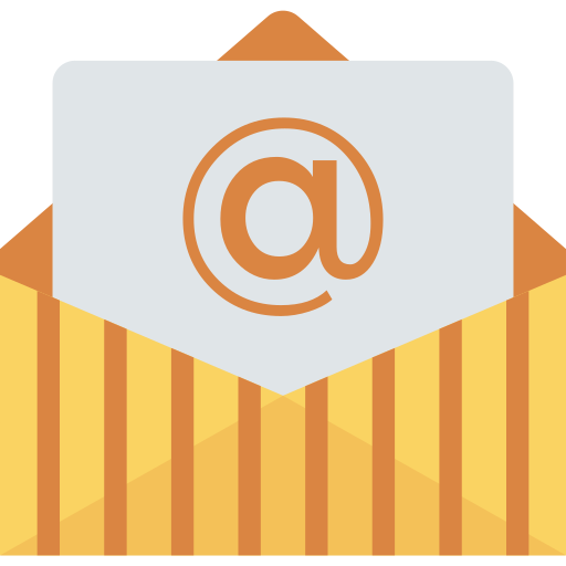 correo electrónico Dinosoft Flat icono