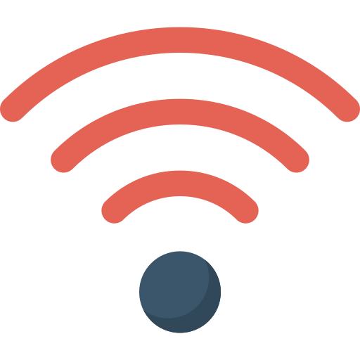 wi-fi Dinosoft Flat icon