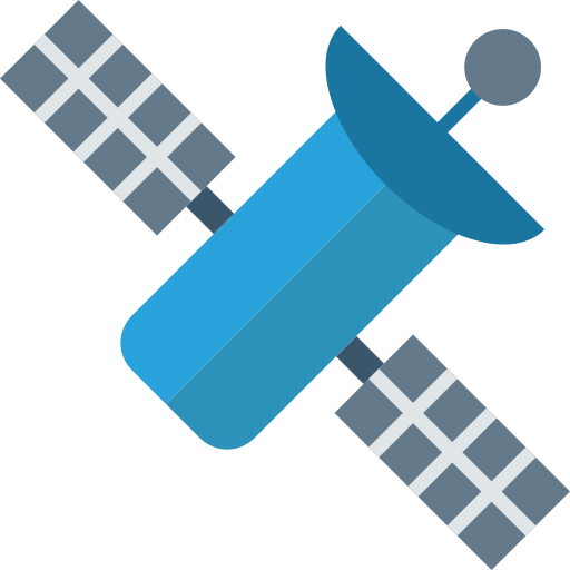 satellit Dinosoft Flat icon
