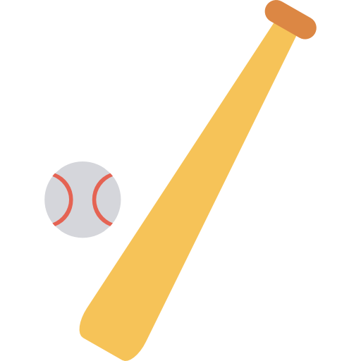Baseball Dinosoft Flat icon