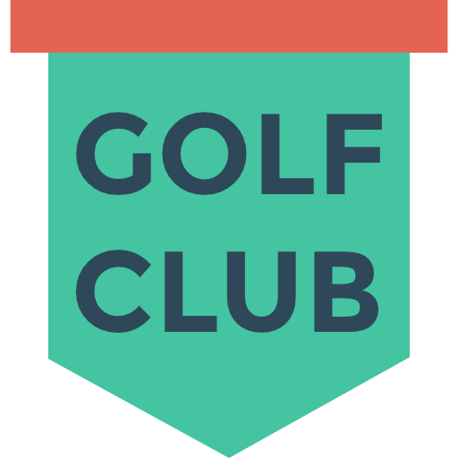 golf Dinosoft Flat ikona