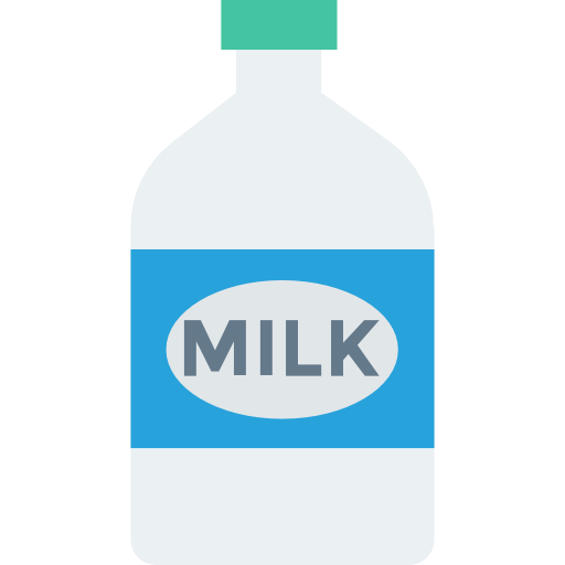 牛乳 Dinosoft Flat icon