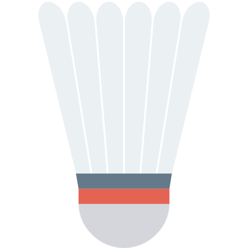 badminton Dinosoft Flat ikona