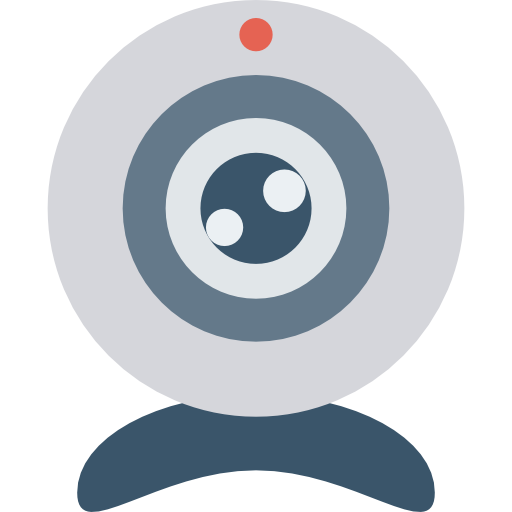 Webcamera Dinosoft Flat icon