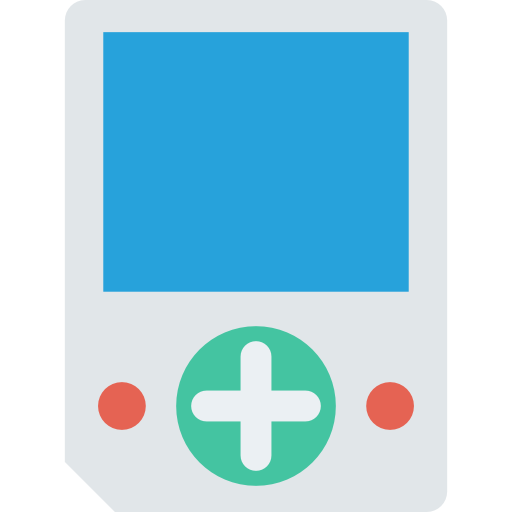consola de juego Dinosoft Flat icono