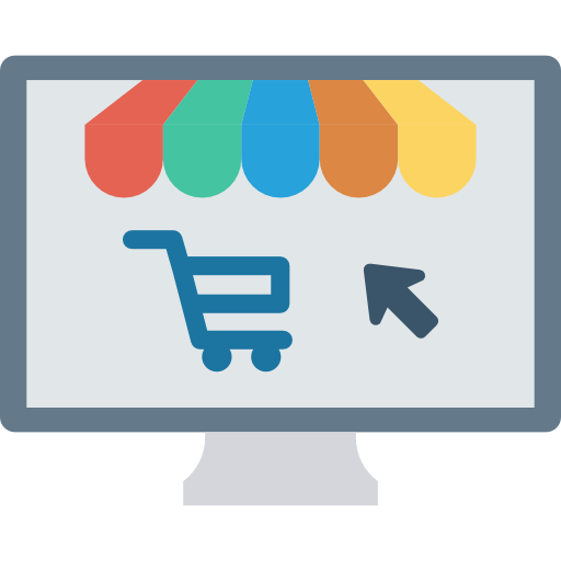 e-commerce Dinosoft Flat icon