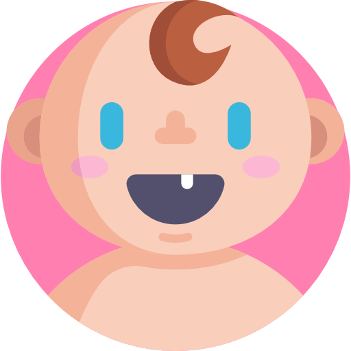 Baby Detailed Flat Circular Flat icon