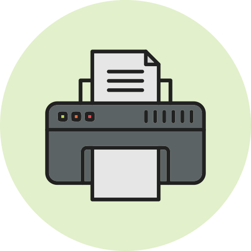Printer Generic Circular icon