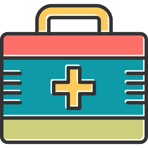 First aid kit Generic Color Omission icon