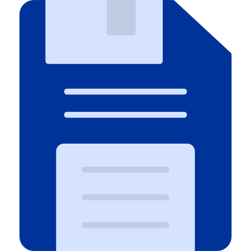 Floppy disk Generic Flat icon