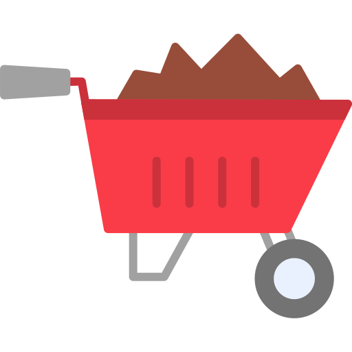 Wheel barrow Generic Flat icon