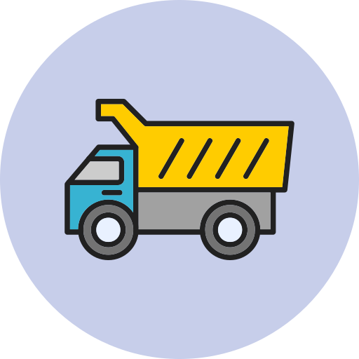 Dumper truck Generic Circular icon