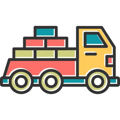 Logistics delievry Generic Color Omission icon