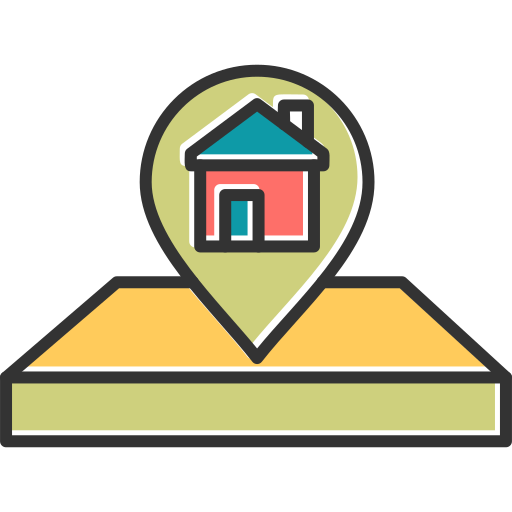 Location pin Generic Color Omission icon