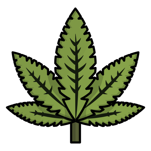 cannabis Generic Outline Color Icône