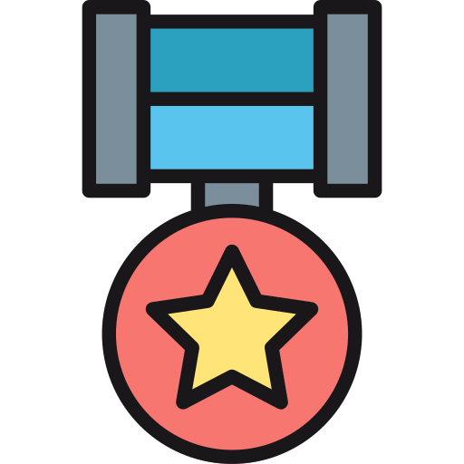 Awards Generic Outline Color icon