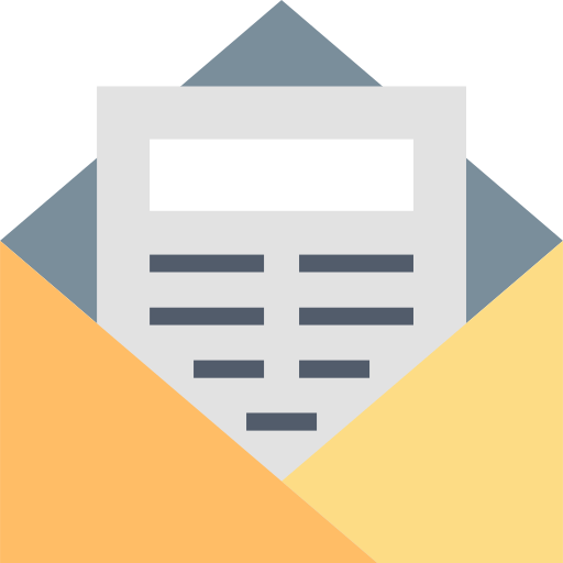 Newsletter Generic Flat icon