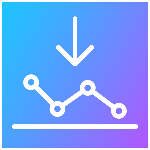 statistik Generic Flat Gradient icon