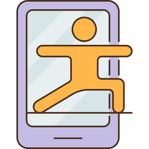 yoga Generic Thin Outline Color icon