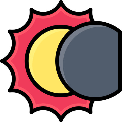 Éclipse Generic Outline Color Icône