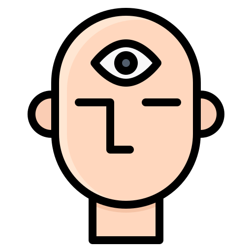 Third eye Generic Outline Color icon