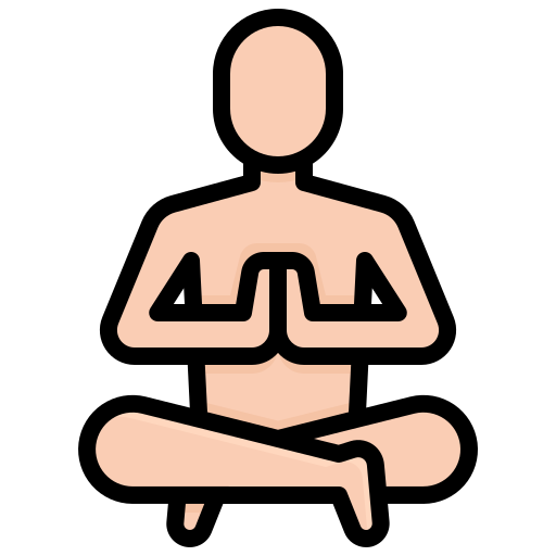 meditazione Generic Outline Color icona
