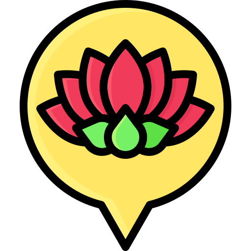 flor de lotus Generic Outline Color Ícone