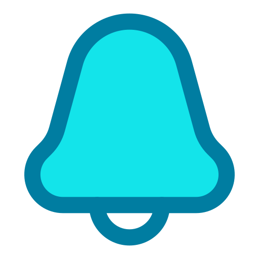 meldingsbel Generic Blue icoon