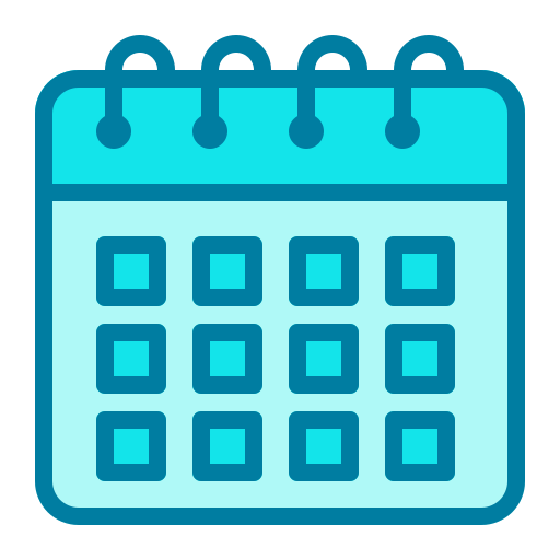 kalender Generic Blue icon