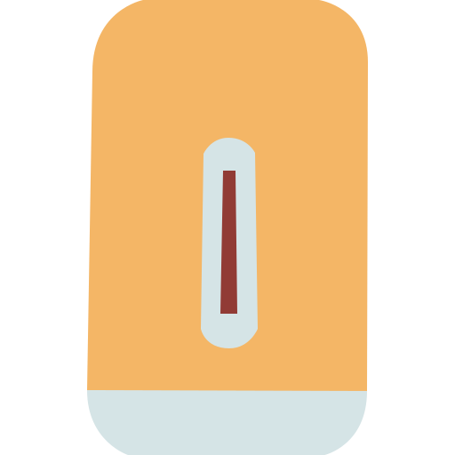 lámpara de cama Cartoon Flat icono