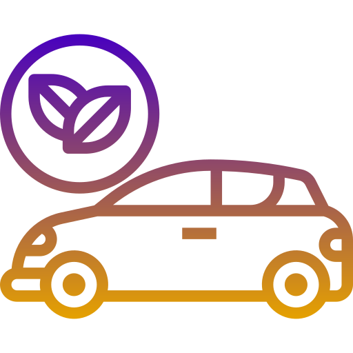 Eco car Generic Gradient icon
