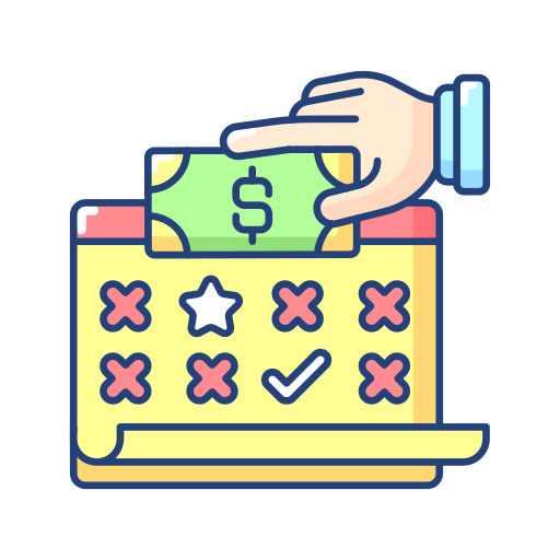 Payroll Generic Thin Outline Color icon