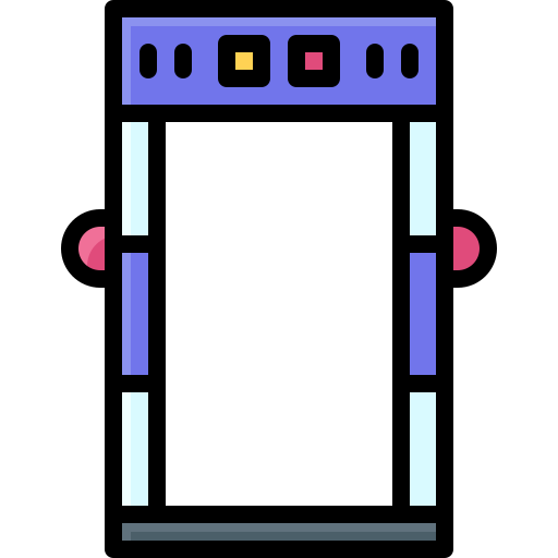 detector de metales Generic Outline Color icono