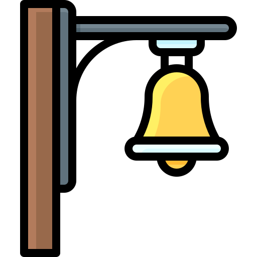 Bell Generic Outline Color icon