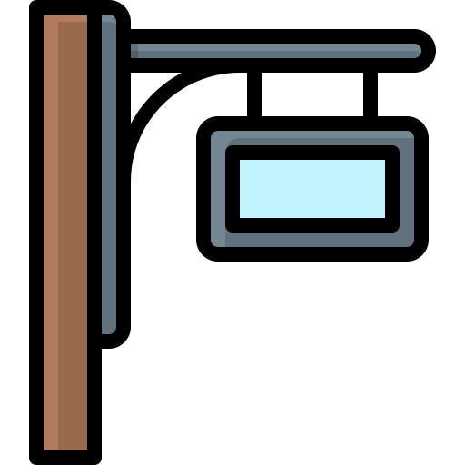 pantalla Generic Outline Color icono
