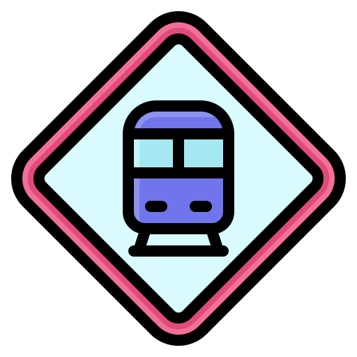 기차역 Generic Outline Color icon